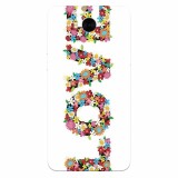 Husa silicon pentru Huawei Y5 2017, Love Made By Flowers