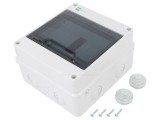 Carcasă pentru aparatură modulară IP55 gri deschis