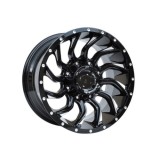 Jante aliaj DY481 KM 20x9 6x139.7 ET0 negru argintiu pentru SUV si pickup