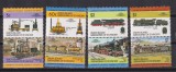 UNION ISLAND GRENADINES OF ST. VINCENT LOCOMOTIVE MI 13-20 MNH, Nestampilat