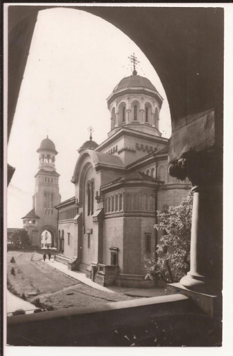 Carte Postala veche - Alba Iulia, Catedrala Ortodoxa, Circulata 1968