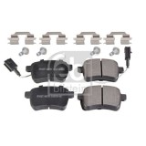 Set placute frana disc Alfa Romeo Giulietta Motor 1.4 BiFuel, 1.4 TB, 1.4 TB, 1.4 TB, parte montare puntea spate, lungime 6 mm, 3 mm, OE 71770092