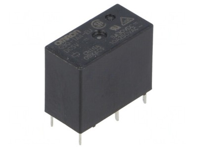 Releu Electromagnetic SPST-NO 5VDC 10A foto