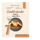 Fizica. Caietul elevului pentru clasa a VII-a