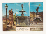 FA38-Carte Postala- GERMANIA - Wurzburg, circulata 1971, Fotografie