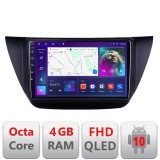 Navigatie Android Mitsubishi Lancer 2001-2007 QLED 4GB RAM 64GB CarPlay