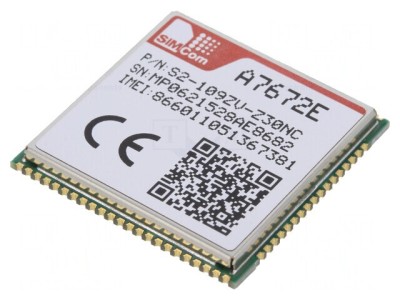 Modul LTE 10Mbps Down 5Mbps Up SMD EDGE GPRS GSM LTE CAT1 foto