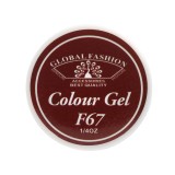 Cumpara ieftin Gel color unghii, vopsea de arta, seria Rose Red, Global Fashion, 5gr, F67