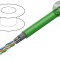 Cablu ETHERLINE Cat.7 S/FTP 4x2x26AWG Verde