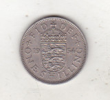 Bnk mnd Marea Britanie Anglia 1 shilling 1954, Europa