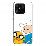 Husa compatibila cu Xiaomi Redmi 10C Silicon Gel Tpu Model Finn and Jake Tongues