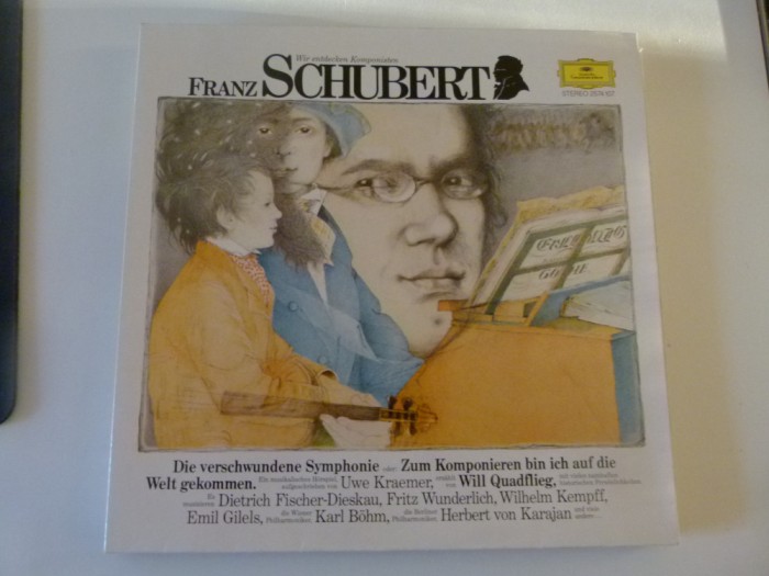 Schubert, Mozart, Haydn- W.Kempff,K.Bohm, E.Gilels, vinil