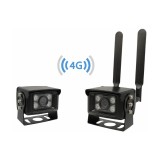 Cumpara ieftin Kit 2 camere de supraveghere 4G, 5MP, de exterior cu suporti magnetici, ideala pentru busuri, camioane, tir