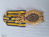Medalia &bdquo;Semnul Onorific&rdquo; de aur pentru 25 ani de serviciu militar &ndash; model regal rom&acirc;nesc