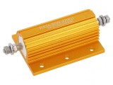 Rezistor bobinat cu radiator 220&Omega; 85W