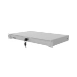 Drawer Lanberg 19 , RAL color RAL9004, maximum load 30 kg, Range of adjustment 270 - 520 mm, gri