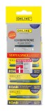 Rezerva cerneala albastru 5/set
