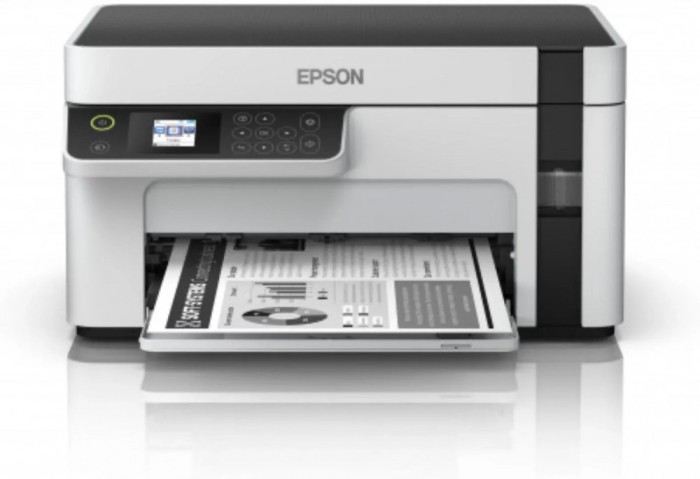 Multifunctional inkjet mono CISS Epson M2120, dimensiune A4 (Printare, Copiere,