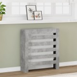 Mască pentru calorifer, gri beton, 78x20x82 cm, lemn prelucrat