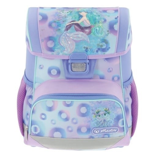 Ghiozdan fete neechipat Herlitz Loop, motiv Mystic Mermaid
