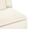 Canapea modulara cu perne, crem - 8