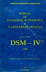 DSM - IV Manual de diagnostic si statistica a tulburarilor mentale foto