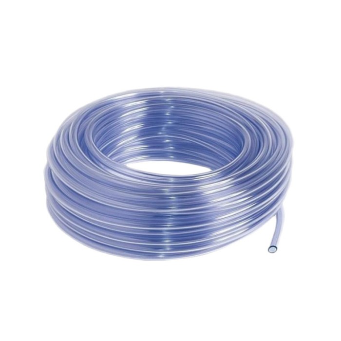 Furtun pentru apa siliconat transparent, 3/4, 50 m