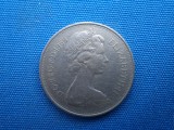 10 NEW PENCE 1968 ELISABETA II / ANGLIA