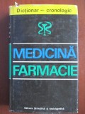 Dictionar cronologic. Medicina si farmacie