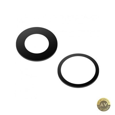 Geam Camera Spate Apple iPhone 11 Wide + UltraWide Negru foto