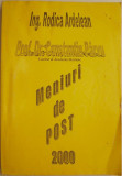 Meniuri de post &ndash; Rodica Ardelean, Constantin Parvu