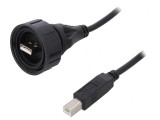 Cablu-adaptor USB A la USB B Etanș 2M