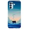 Husa compatibila cu Oppo A15 model Blue nature, Silicon, TPU, Viceversa