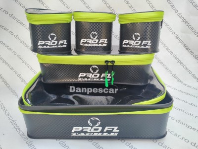 Set 5 Bacuri CUTII Nada PROFL EVA Multi Box Feeder Cu Capac 38 x 26 x 12cm foto