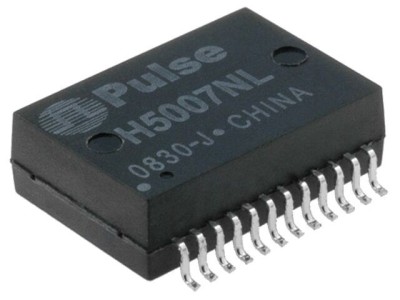 Transformator LAN SMD 1 port foto