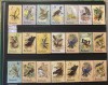 PC457 - Barbados 1979 1981 1982 Fauna/ Pasari , serii MNH, 21v, Nestampilat