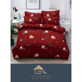 Cumpara ieftin Lenjerie de pat 1 Persoana Model de Craciun - JJJ9006