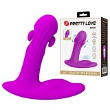Pretty Love-Bauer Masager Prostată Re&icirc;ncărcabil Mov