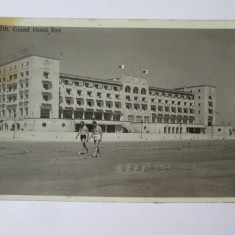 Constanta(Mamaia)-Hotel Rex,carte pos.foto circ.1938 cu 3 timbre
