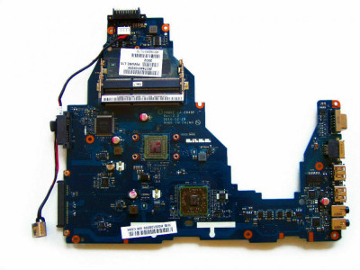 Placa de baza toshiba satellite C660D pwwbe la-6849p rev 2.0 cu procesor si cip grafic AMD foto