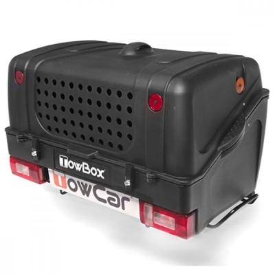 Cutie portbagaj transport animale de companie/vanatoare Towbox V1 DOG Negru foto
