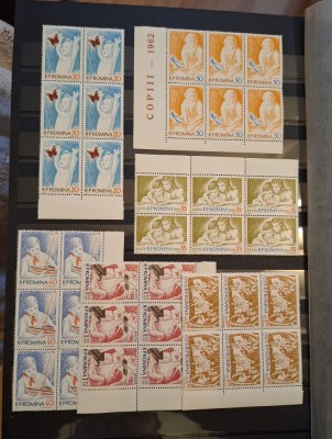 Romania MNH 1962 - Copii in R.P.R. - LP 548 X6 foto