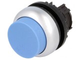 Comutator apăsare 22mm albastru stabilizat