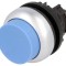 Comutator apăsare 22mm albastru stabilizat