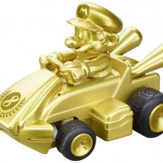 Masinuta cu telecomanda Carerra Mario Kart Mini RC Super Mario - Mario Gold