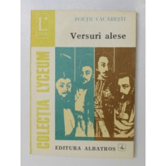 POETII VACARESTI - VERSURI ALESE , 1974