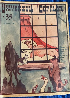 UNIVERSUL COPIILOR(An XI,Nr.35/august 1935)PRODUSUL DIN POZE foto