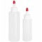 Set 2 recipiente pentru prăjituri, alb, 60/120 ml