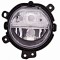 Proiector ceata cu lumini de zi MINI HATCH/CLUBMAN (F54/F55/F56/F57), 02.2014-, partea dreapta, DEPO, cu Lampa pozitie parcare ; H8+PSX24W+W5W