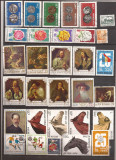 L3 , Lot 50 de timbre diferite Romanesti , stampilate 1970-1972, Stampilat